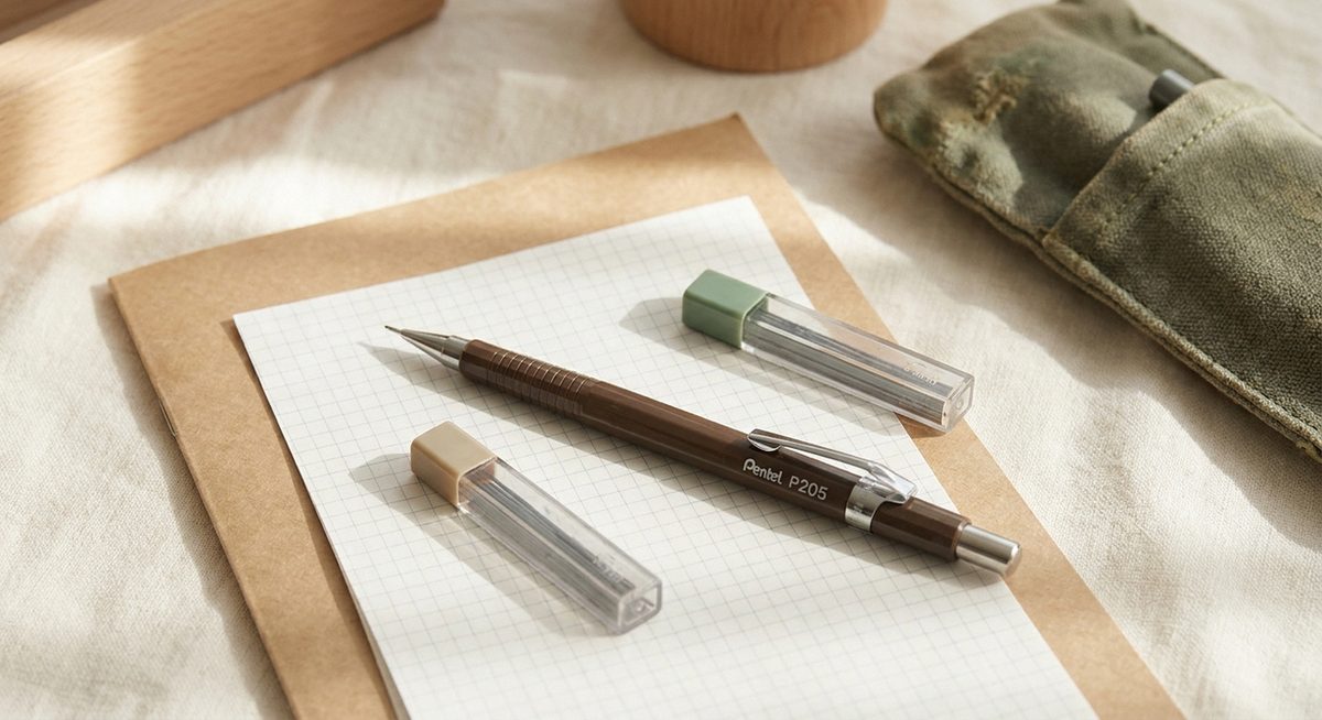 Portaminas Pentel 0.5 + recambios